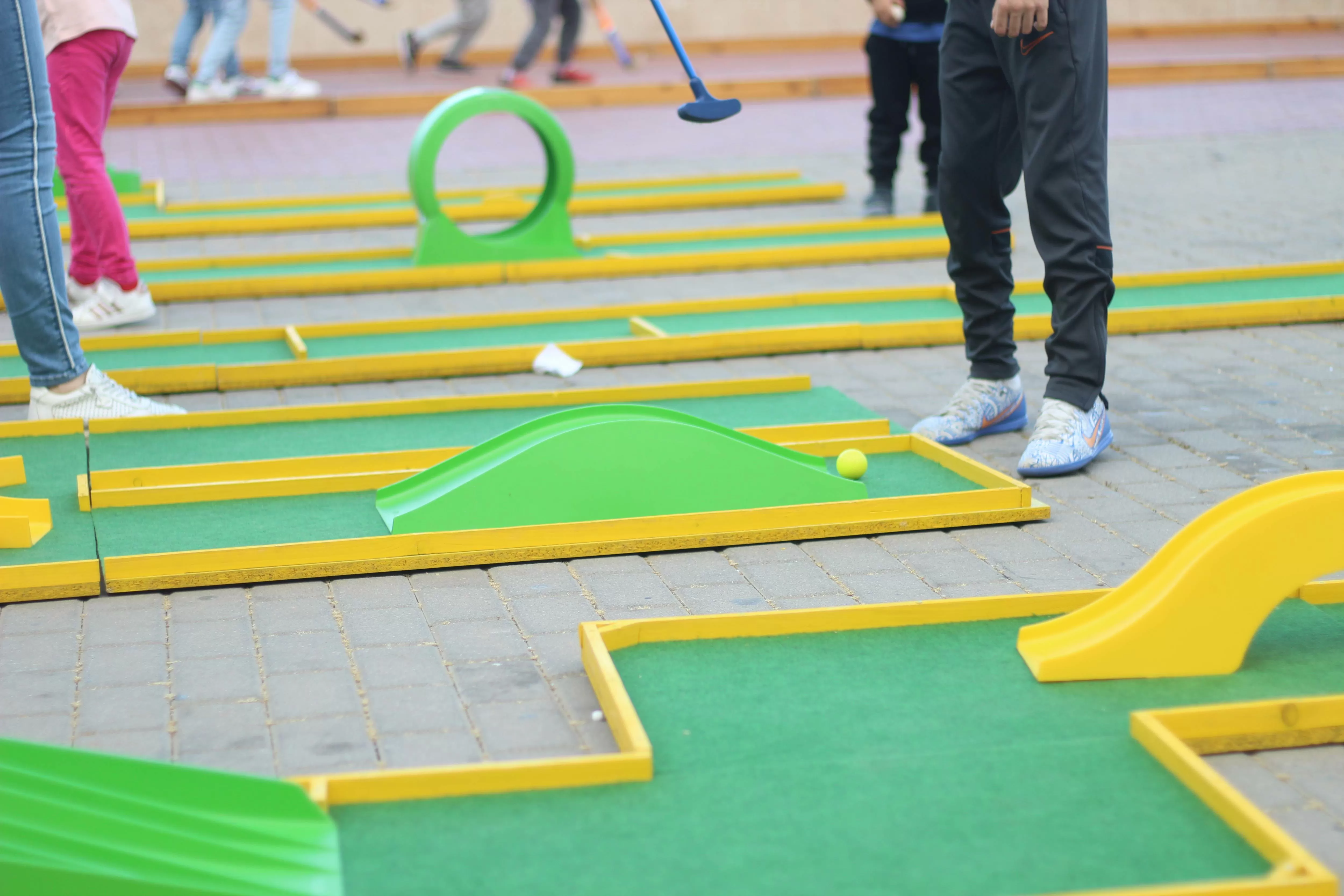 Imagen de un mini golf